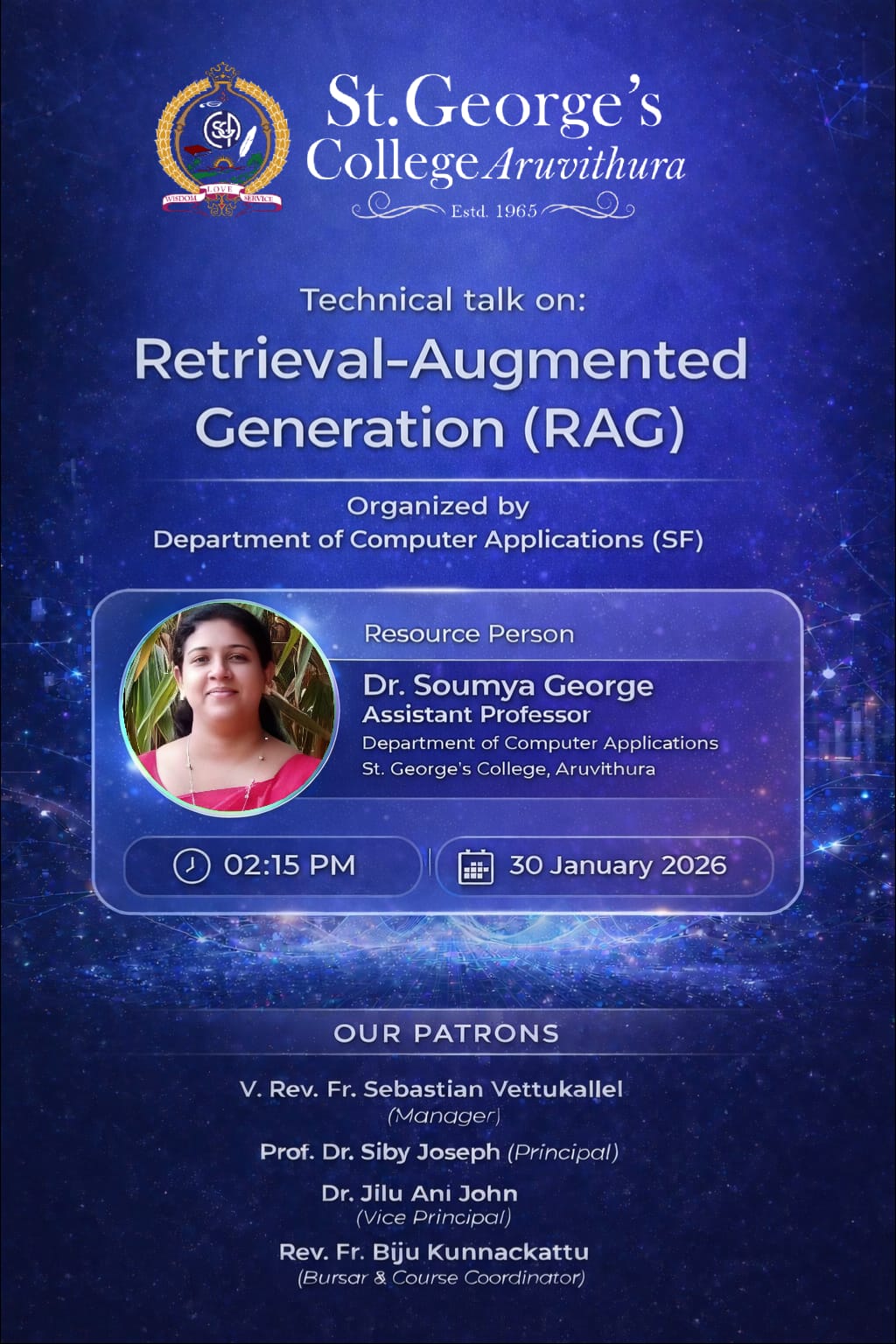 Talk on Retrieval Augmented Generation (RAG)